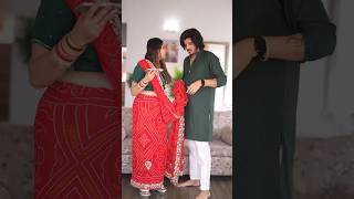 Saree pehnana sikh hi li❤️ pjdivyakishaadi pjdivya youtubeshorts comedy [upl. by Idola482]