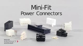 Molex  Product Spotlight  MiniFit Power Connectors [upl. by Fabri]