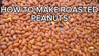 How to make Roasted Peanuts Groundnuts with oven peanuts roastedpeanuts oven easyhacks easy [upl. by Aical]