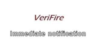 GKB VeriFire Fire amp Smoke Detection System  Nighttime Testing Video [upl. by Anatnas]