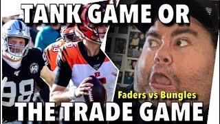 WHO WILL BE TRADED AFTER RAIDERS VS BENGALS Game  MY PREVIEW amp StoryLines amp Predictions [upl. by Mallina919]