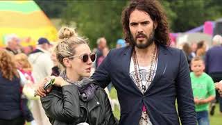 Russell Brand marries Laura Gallacher in front of Jonathan Ross Noel Gallagher and TV sister Kirsty [upl. by Zebapda]