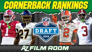 Ranking Every CB in the 2024 NFL Draft Class [upl. by Arelc]