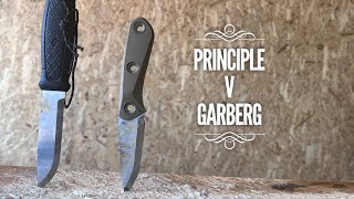 Gerber Principle Review vs Mora Garberg  Steel Fails Grind [upl. by Mw]