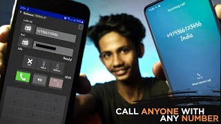 Call Anyone With Any Number  Free Calling App For Android Without Credits  Caller Id Spoofing [upl. by Mallen]