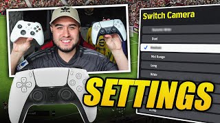 EFOOTBALL 2025 BEST CONTROLLER amp CAMERA SETTINGS  For Competitive Players [upl. by Renell]