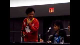 Anime Revolution 2013  Kappei Yamaguchi Panel Part 1 [upl. by Erlond]