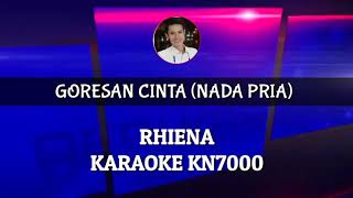 Karaoke Nada Pria Goresan Cinta Rhiena Cover Keyboard KN7000 [upl. by Tengdin]