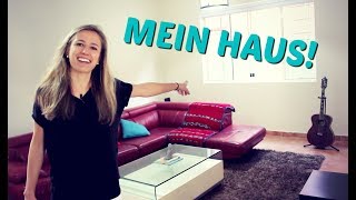 My new house Learn German Vocabulary of Furniture and Rooms [upl. by Eaner]