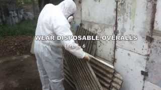 Asbestos Garage Roof Removal Quick Guide [upl. by Chard]