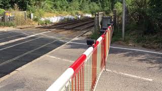 Betchworth Station Level Crossing Surrey Thursday 26072018 [upl. by Solracesoj]