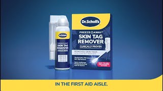 Dr Scholls® Freeze Away® Skin Tag Remover New Applicator [upl. by Teilo408]