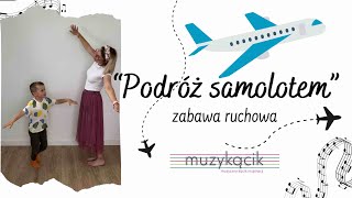 quotPodróż samolotemquot  zabawa ruchowa [upl. by Abagael]