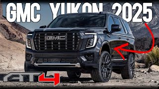 2025 GMC YukonDenaliAT4 Review New Trims Engines amp Features Revealed [upl. by Yenreit]