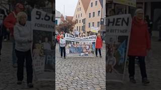 Solidaritätskundgebung für Bundeswehr Soldaten Alexander Bittner Aichach 02112024 video [upl. by Fredie]