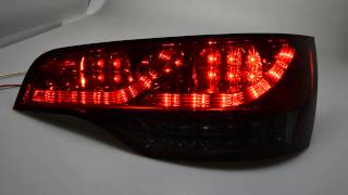 LED Rücklechten Audi Q7 Typ 4L redsmoke SWTuning [upl. by Bayless]