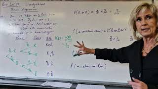 Allies Mathematics  GR10  Les 70  Waarskynlikheid Boomdiagramme [upl. by Anhej]