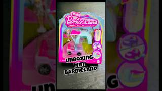 asmr Unboxing MiniBarbieLand barbie barbiefinds barbiedollsworld minibarbieland minibarbie [upl. by Enihsnus]