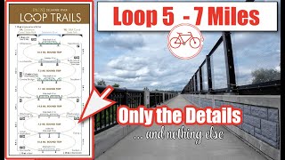 LOOP 5 Bicycle Riding the NJPA Delaware River Loop Trail  Only the Details [upl. by Karlin]