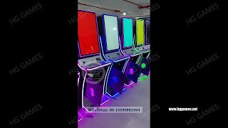 New Style Factory Live 43quot Verical Luxury Casino Skill Slot Game Machine Metal Slot Game Cabinet [upl. by Enoyrt578]