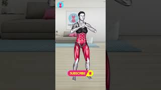 ➜ 10 Exercises ➜ Standing FLAT BELLY Workout 10 [upl. by Ephram6]