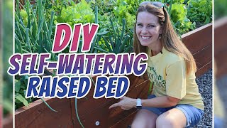 DIY Self Watering Raised BedsGreen Thumb Nursery [upl. by Nojram]