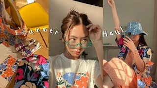 ☀️SUMMER HAUL เปิดถุงช็อปไอเท็มเด็ดรับซัมเมอร์ UNIQLO x Marimekko SpringSummer 2021 l Frennicha [upl. by Ahtikal]