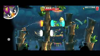 Angry Birds 2 level 2433 Alternative solutions [upl. by Etnaihc]