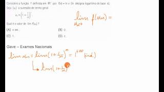 Matemática 12º Ano  Limites com Sucessões [upl. by Godfree]