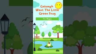 Galumph Went The Little Green Frog  The Wiggles shorts [upl. by Irabaj]