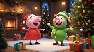 O Natal Mágico de Peppa Pig  História de Natal Desenho Animado  Dublado completo 4K Filme⭐️ [upl. by Nnylkoorb813]