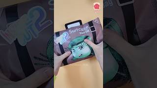 Insideout2 suitcase blind bag 인사이드아웃 여행가방 블라인드백 disgust 까칠이 insideout2 suitcase papercraft asmr [upl. by Yklam]