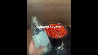 Šípkový oxymel recept antioxidants superfood natural oxymel vitamins [upl. by Sontich]