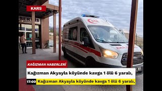 Kağızmanda Taşlı Sopalı Kavga 1 ölü 6 yaralı [upl. by Brebner937]