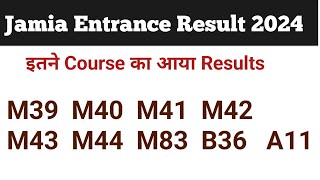 Jamia Entrance Exam Results Declared 2024 Jamia Admission 2024 Nai Udaan Hindi Jamia University [upl. by Buchanan]