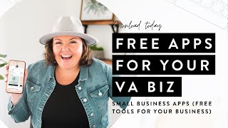 Small Business Apps FREE Tools For Your Business [upl. by Wooldridge]