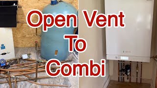 How To Convert A Heat Only Boiler To A Combi Boiler  Central Heating [upl. by Lewendal442]