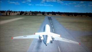 YAK42 FSX Yaroslavl accident reconstruction 11 [upl. by Adnuhs55]