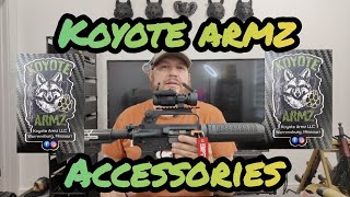 Retro AR15 gets upgraded WKoyote Armz accessories [upl. by Ashleigh19]