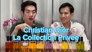 Paul’s Selection EP150 Thai  12 Christian Dior perfumes from La Collection Privee [upl. by Florenza]