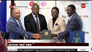 AFCON Iko KBC I KBC acquires free to air rights of Africa Cup of Nations 2023 [upl. by Letniuq]