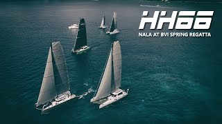 HH6603 Nala Sails in the 2017 BVI Spring Regatta [upl. by Walsh810]