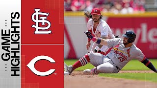 Cardinals vs Reds Game Highlights 52523  MLB Highlights [upl. by Hama181]