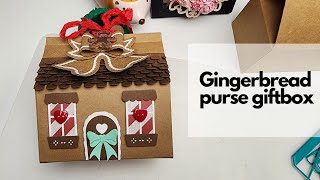 Gingerbread purse giftbox [upl. by Leen184]