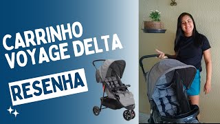 CARRINHO DE BEBÊ VOYAGE DELTA  Mostrei todas as funcionalidades [upl. by Hinze]