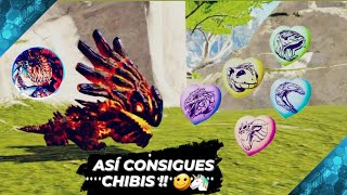 COMO TENER CHIBIS EN ARK  🤠🦄  ARK CHIBI COMMANDS 2024 [upl. by Nollie429]