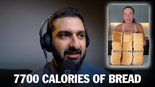 Eating 7700 Calories of Bread [upl. by Bennir]