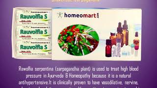 Rauwolfia Serpentina Homeopathic Remedy for High Blood Pressure Anxiety amp Heart Health [upl. by Subocaj746]