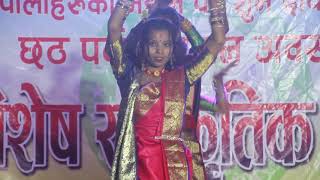 फत्तेपर छठ संस्कृतिक कार्यक्रम २०८००८०२  Fattepur Dance Collection [upl. by Adianes]