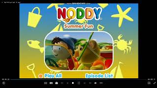 noddy summer fun dvd menu uk 2007 [upl. by Nnylesor]